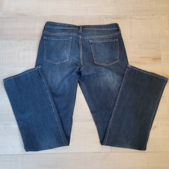 Gap Sexy Bootcut Denim Jeans - Size 12 - Picture 2 of 5
